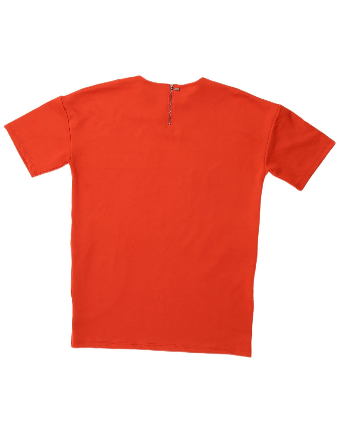 Topshop Damen T-Shirt-Kleid UK 12 Mittelrotes Polyester
