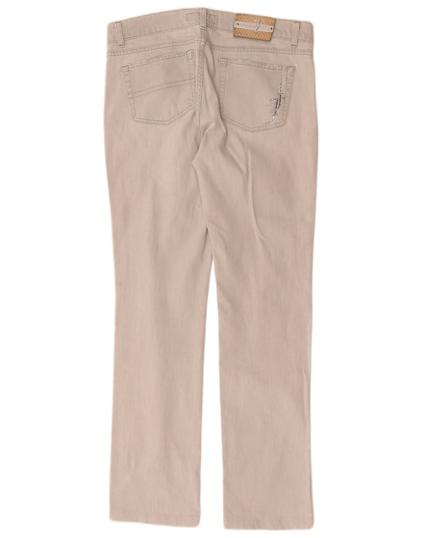 Trussardi Slim-Jeans für Damen, W30, L30, graue Baumwolle