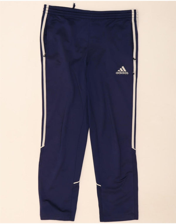 Adidas Damen Trainingshose UK 14 Large Marineblau