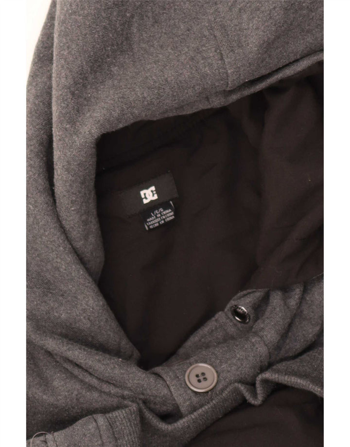 DC Herren-Utility-Jacke mit Kapuze, UK 40, Größe L, Grau