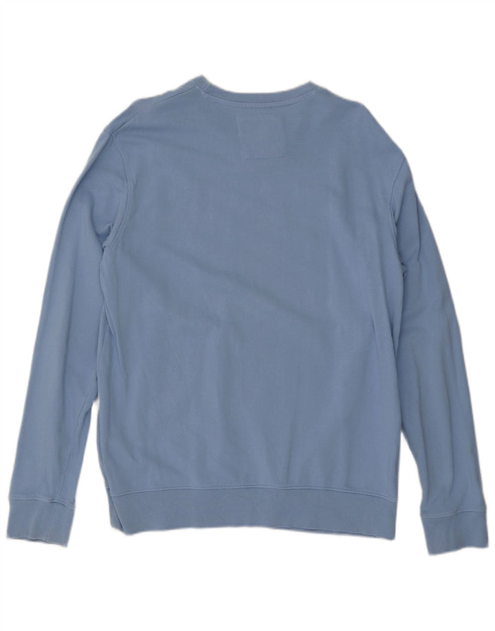 Crew Clothing Herren-Sweatshirt, Pullover, Größe L, Blau, Baumwolle