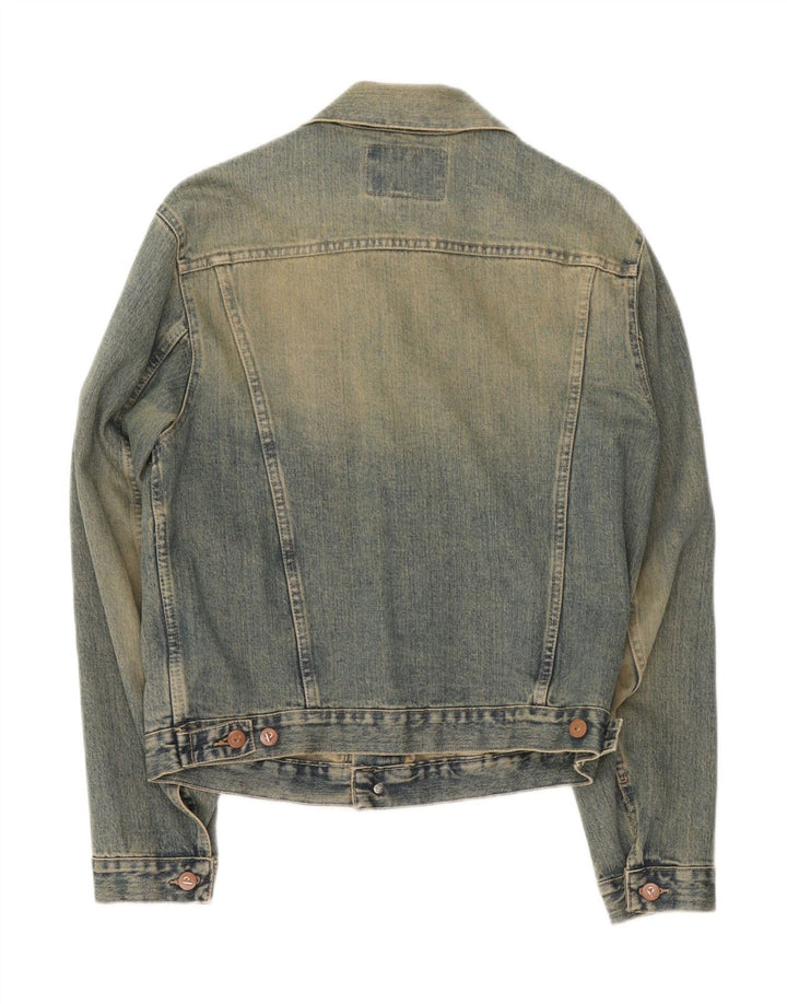 Pickwick Damen Jeansjacke UK 14 Große blaue Baumwolle