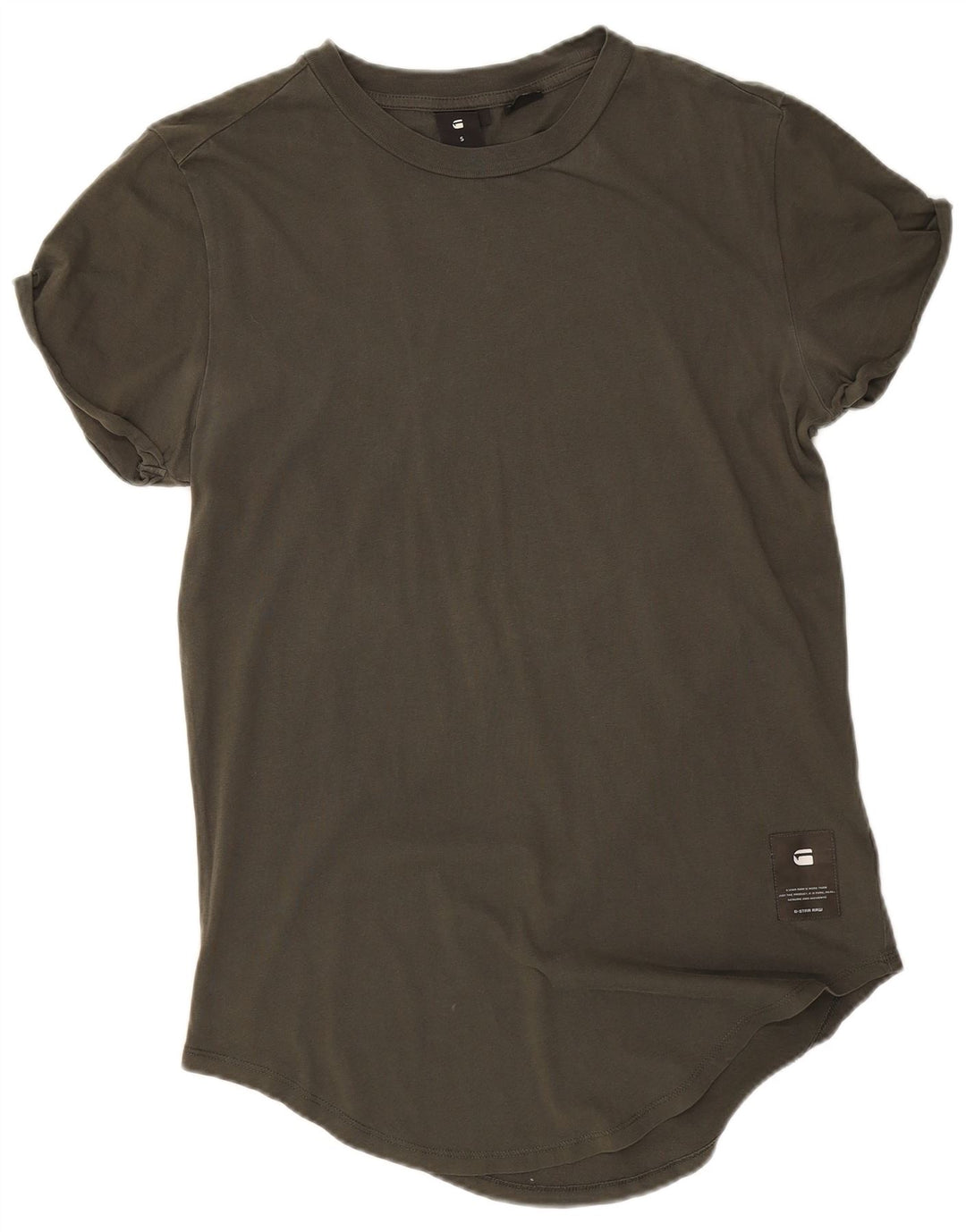 G-Star Herren Lash T-Shirt Top Small Khaki Baumwolle
