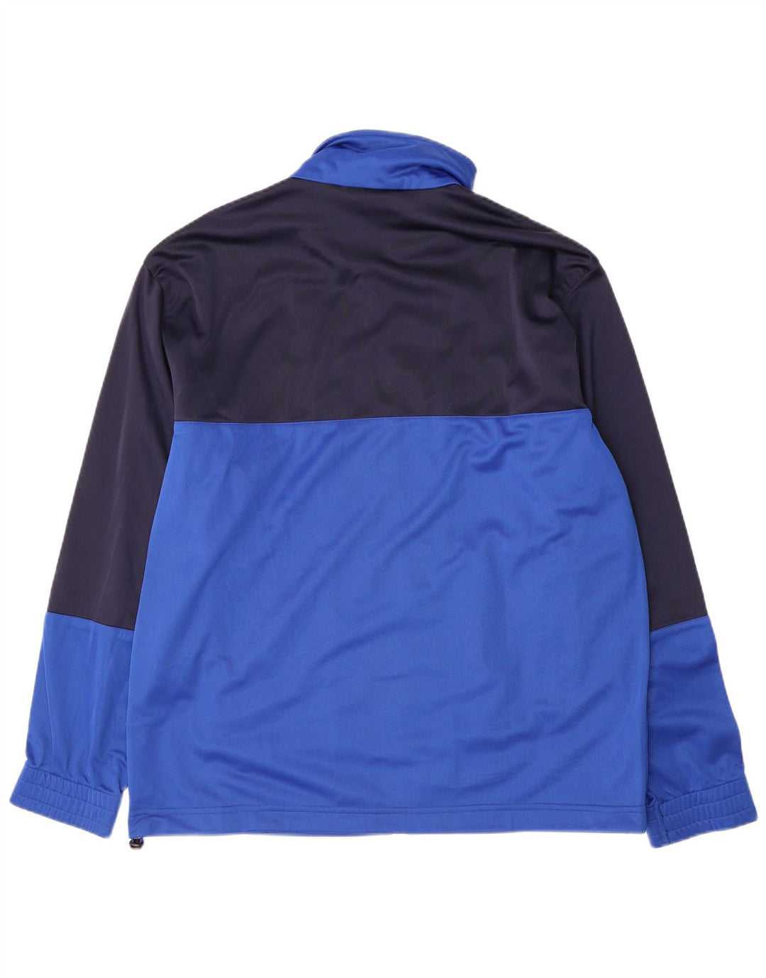 Lotto Herren-Trainingsanzug-Oberteil, Jacke, XL, blaues Farbblock-Polyester