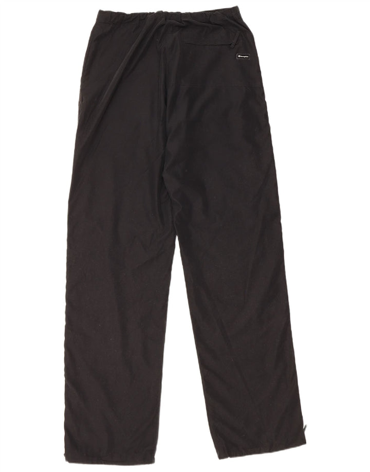 Champion Gerade Chino-Hose für Damen, Größe L, W32, L32, Schwarz, Polyester