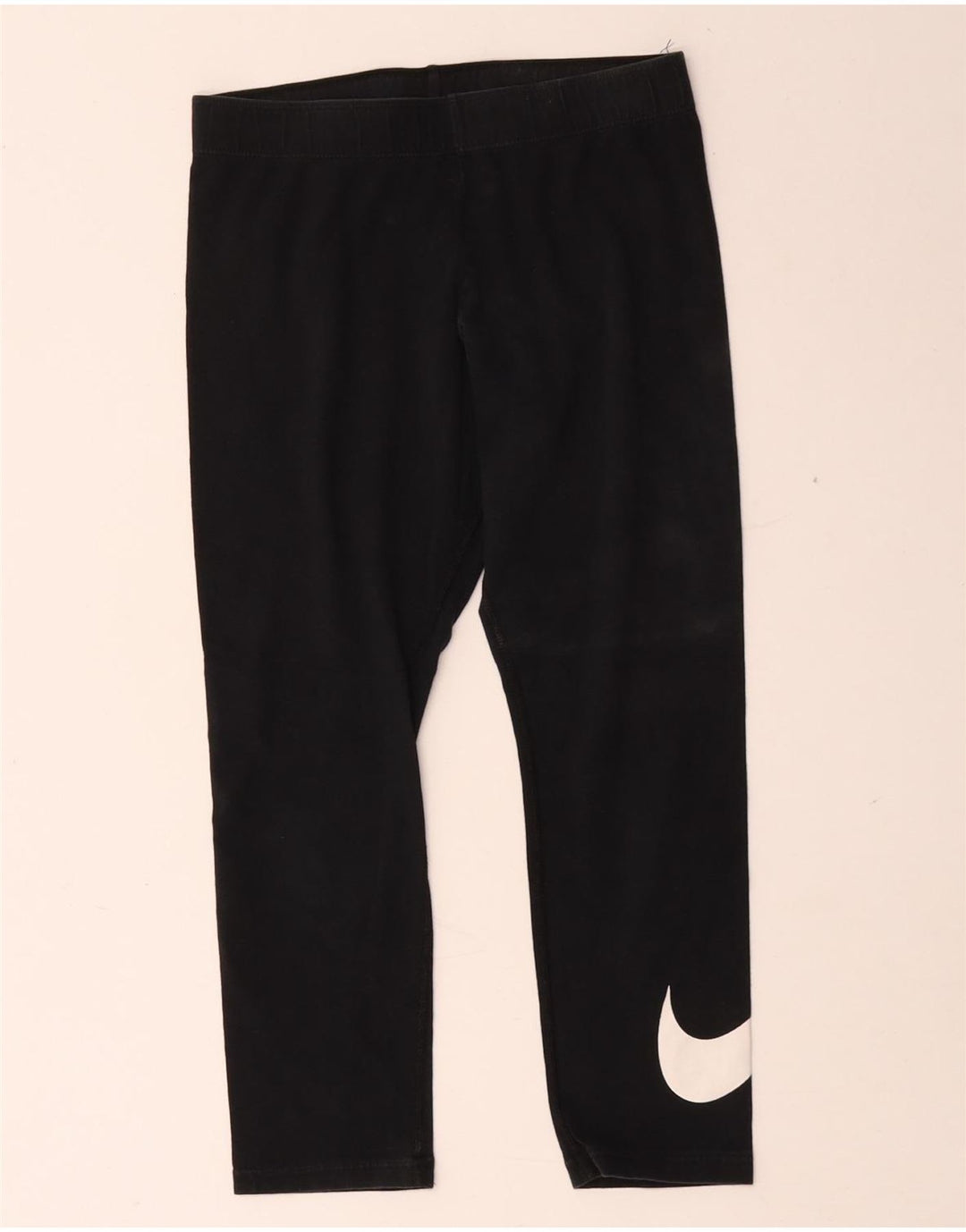 Nike Damen-Capri-Leggings mit Grafik, Größe S, Größe S, Schwarz, Baumwolle