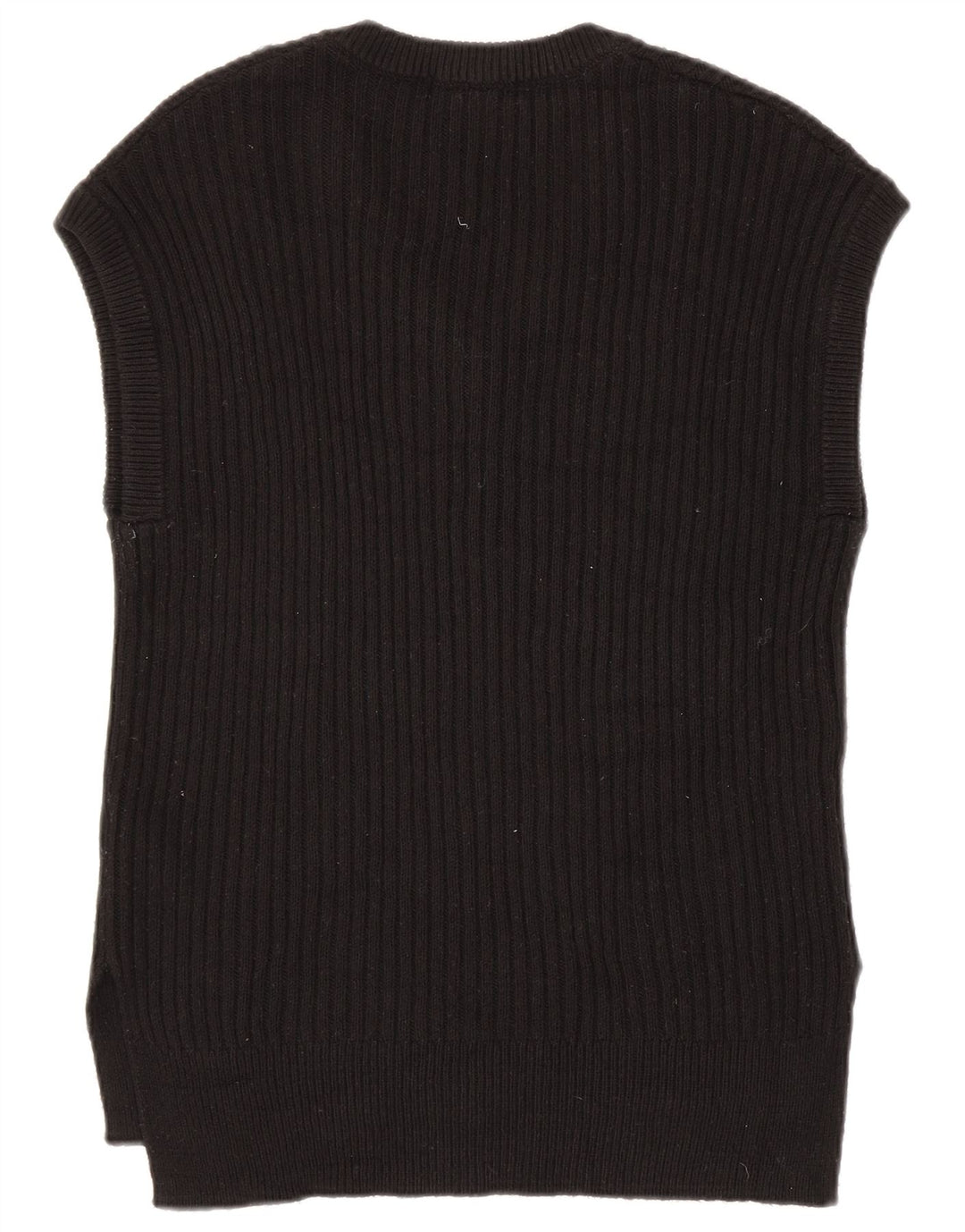 Marks & Spencer Herren-Weste-Tanktop aus mittelschwarzer Baumwolle