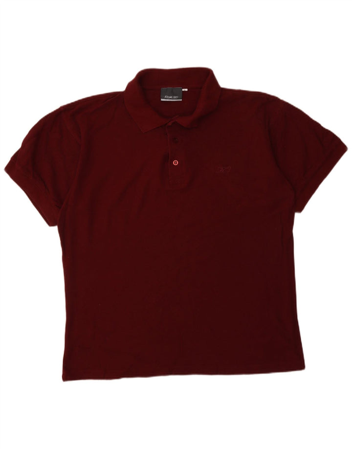 REEBOK Herren Poloshirt Large Rot