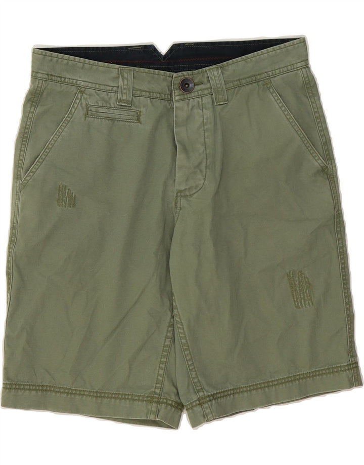 NORTH SAILS Mens Chino Shorts IT 46 Small W30  Green Cotton Vintage North Sails and Second-Hand North Sails from Messina Hembry 