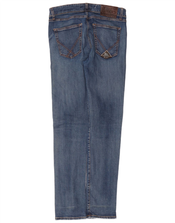 Roy Rogers Damen Superior Slim Jeans W35 L33 Blaue Baumwolle