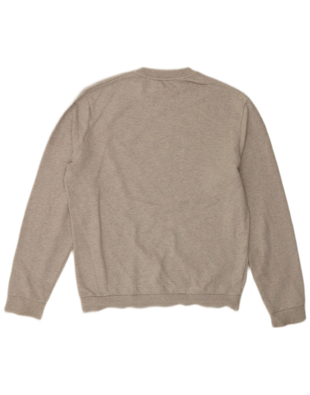 Fred Perry Herren-Sweatshirt mit Grafik, mittelgraue Baumwolle