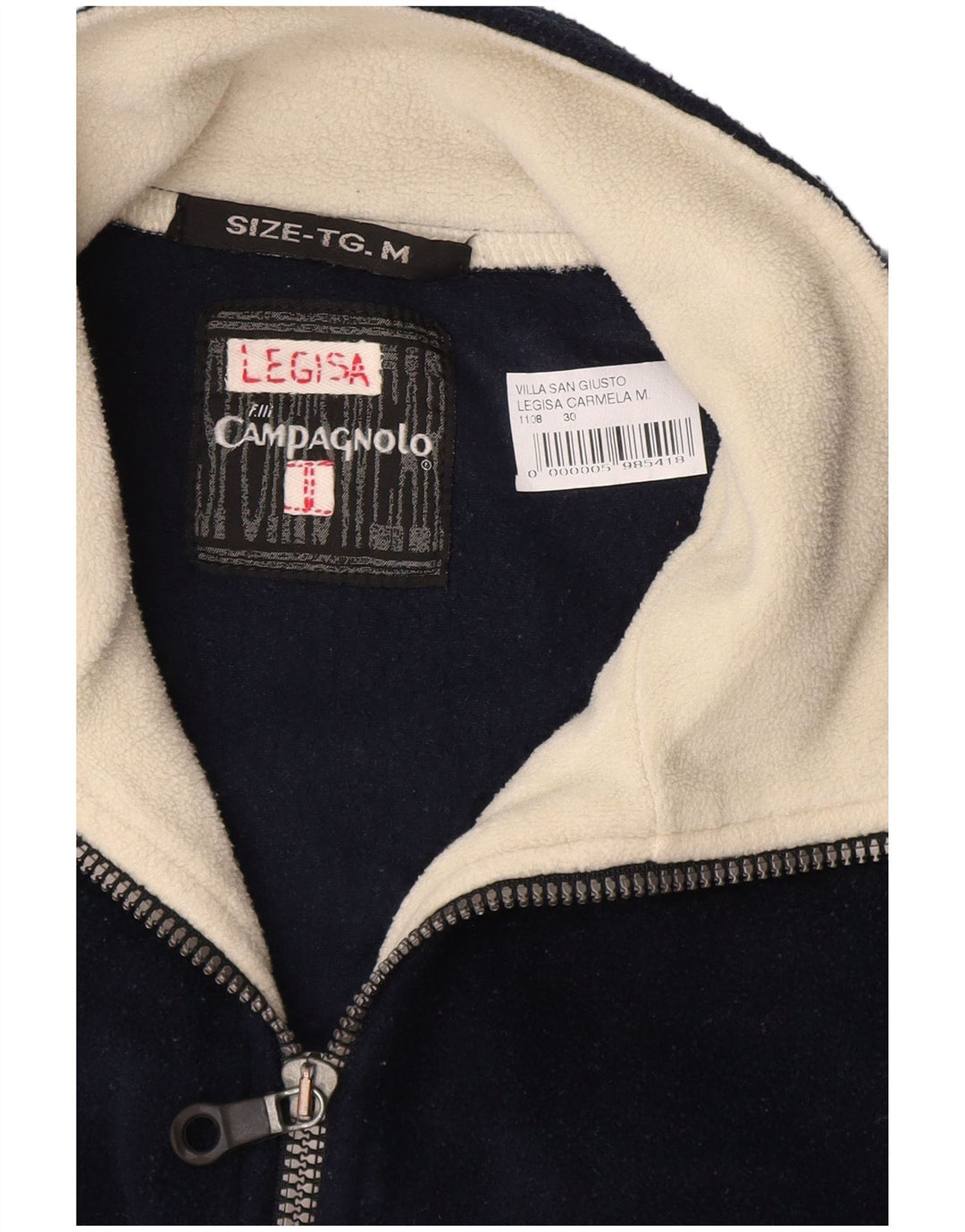 Campagnolo Damen Fleecejacke UK 14 Medium Marineblau