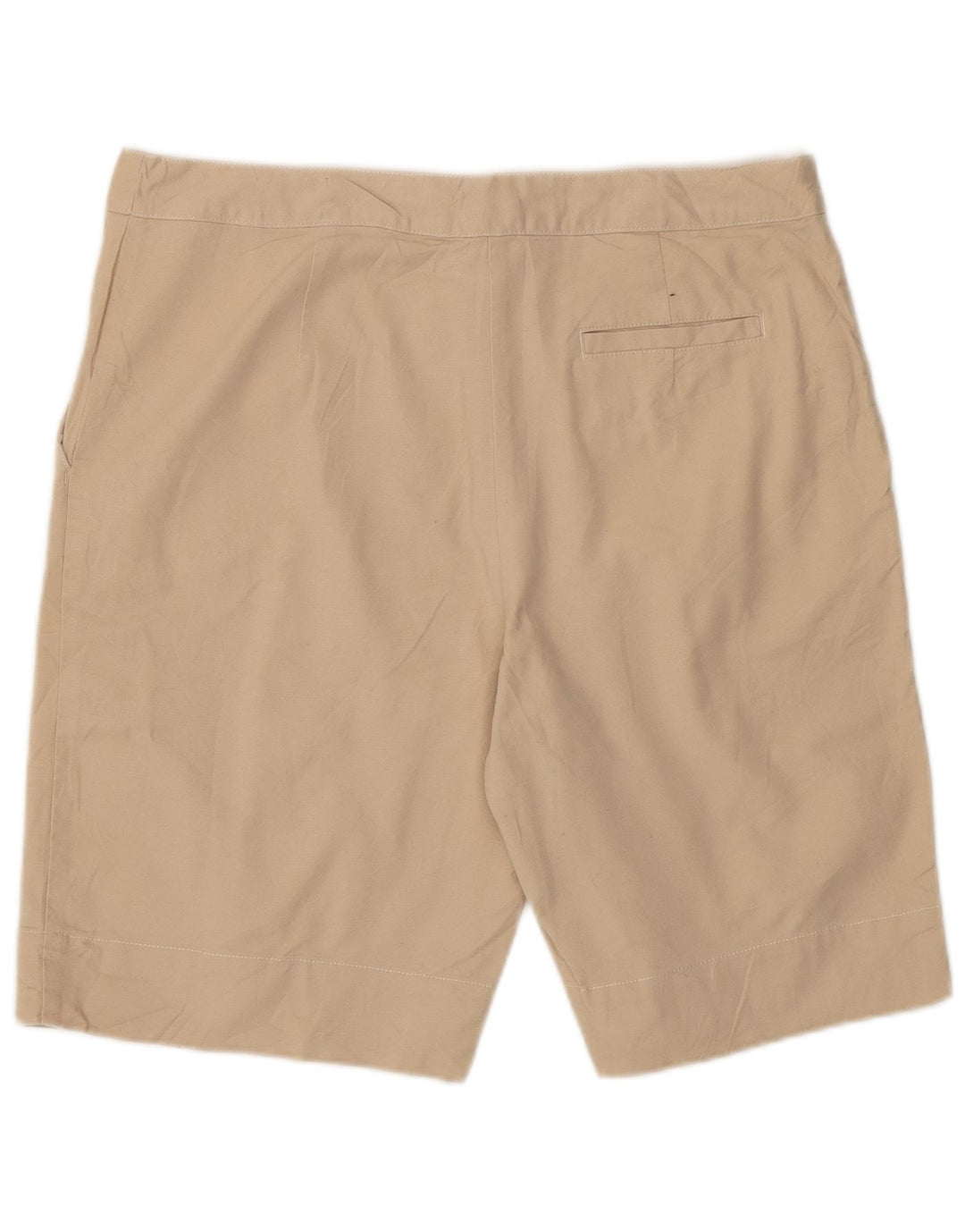 IZOD Damen Chino-Shorts US 12 Large W34 Beige Baumwolle