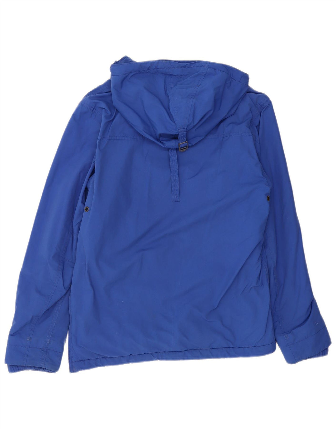 Napapijri Mens Graphic Hooded Anorak Jacket UK 36 Small Blau Polyester