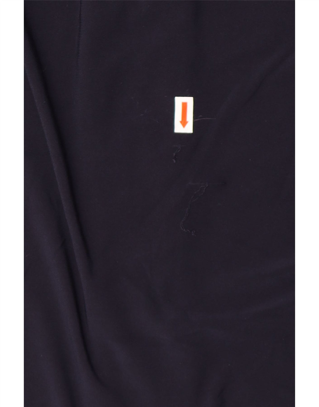 TOMMY HILFIGER Damen Blusenoberteil UK 14 Medium Marineblau Polyester