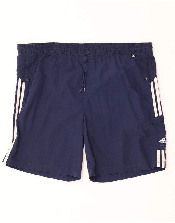 Adidas Herren Badeshorts 2XL Marineblau Nylon