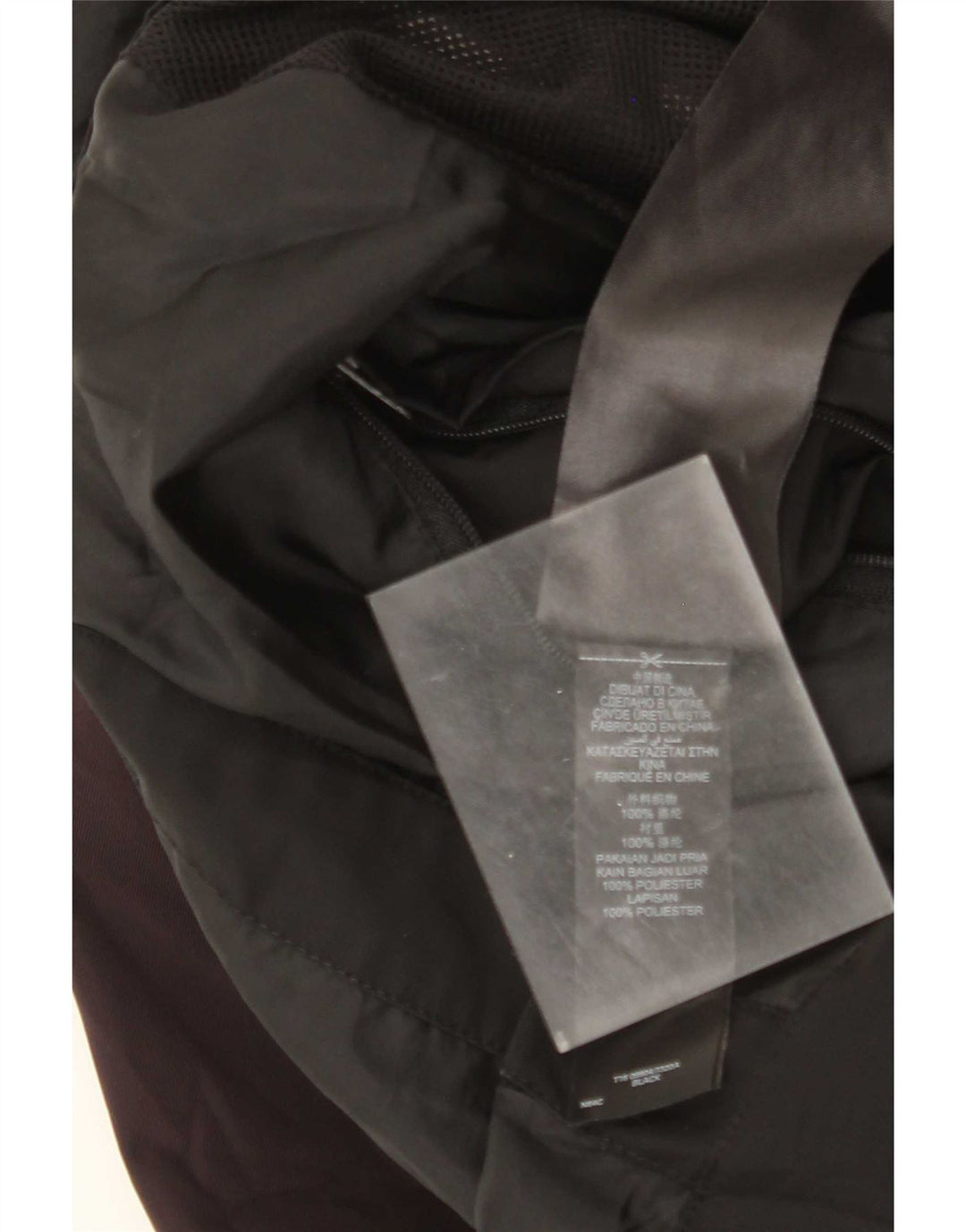 Marks & Spencer Herren-Utility-Jacke UK 38 Mittelschwarzes Polyester