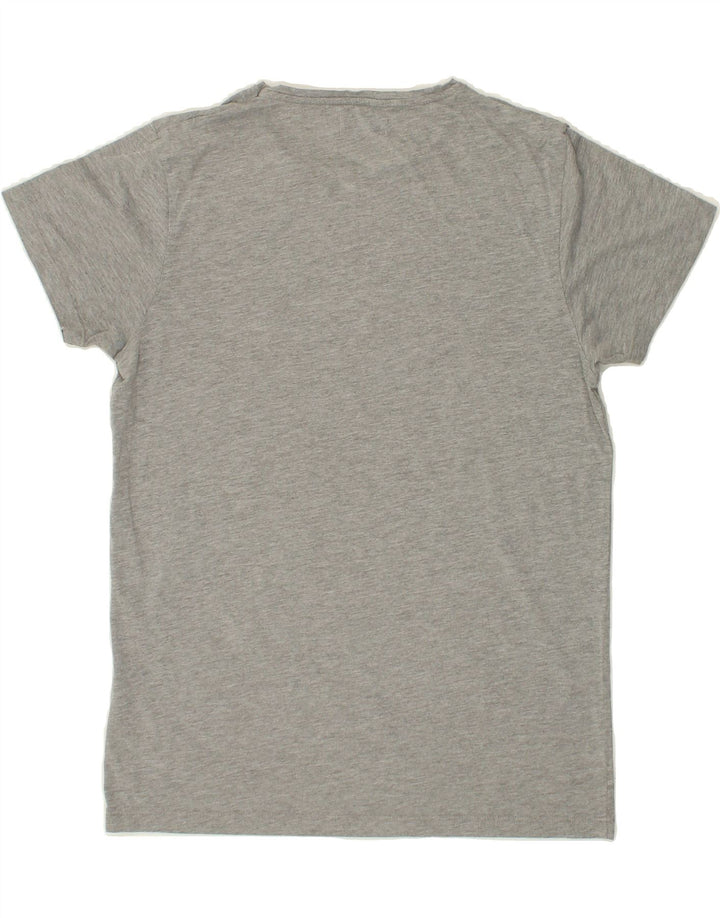 JACK & JONES Mens Graphic T-Shirt Top Medium Grey Cotton Vintage Jack & Jones and Second-Hand Jack & Jones from Messina Hembry 