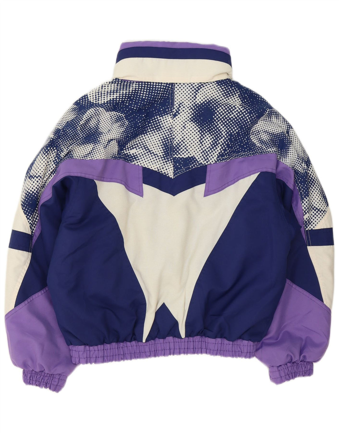 Fila Womens Loose Fit Skijacke IT 42 Medium Purple Polyester Retro