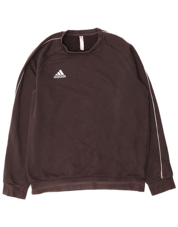 Adidas Herren Sweatshirt Pullover Large Schwarz Baumwolle