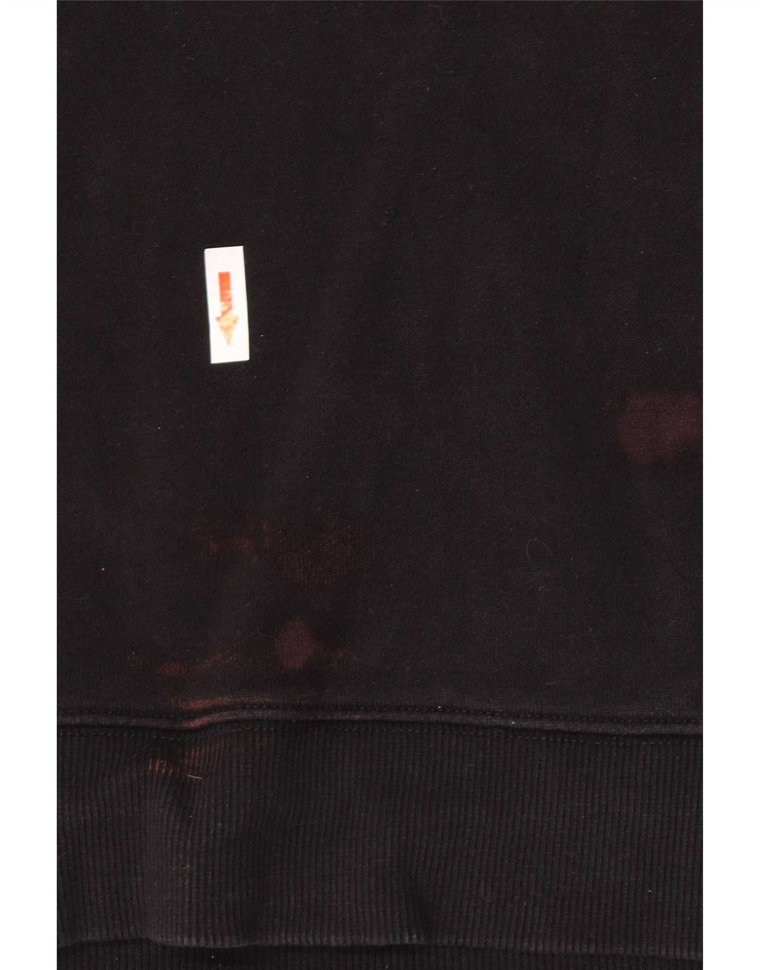Adidas Damen Sweatshirt Pullover UK 12/14 Medium Schwarz Baumwolle