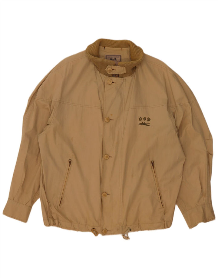 Seventy Herren Bomberjacke UK 38 Mittelbeige Baumwolle