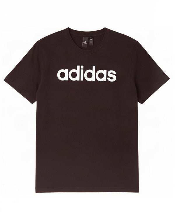 Adidas Herren Grafik T-Shirt Top Large Schwarz Baumwolle
