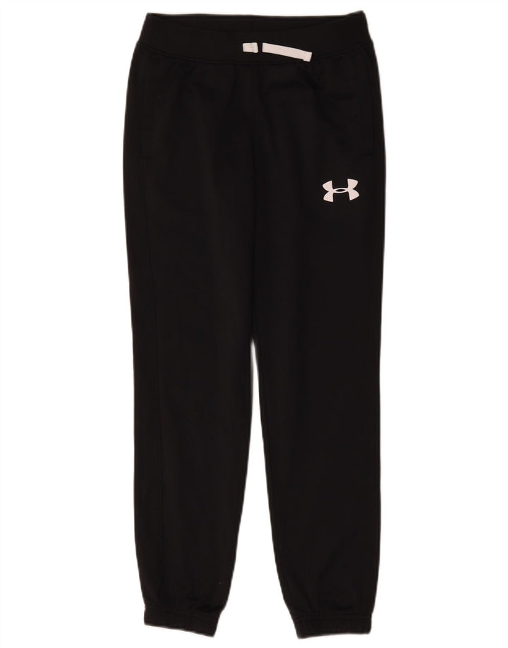 Under Armour Jungen-Trainingshose, Jogginghose, 9–10 Jahre, mittelgroß, Schwarz