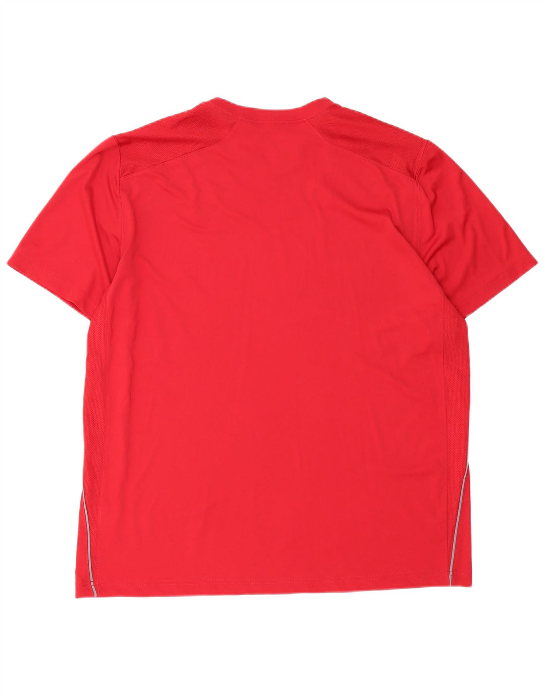 Nike Herren Dri Fit T-Shirt Top XL Rot Polyester