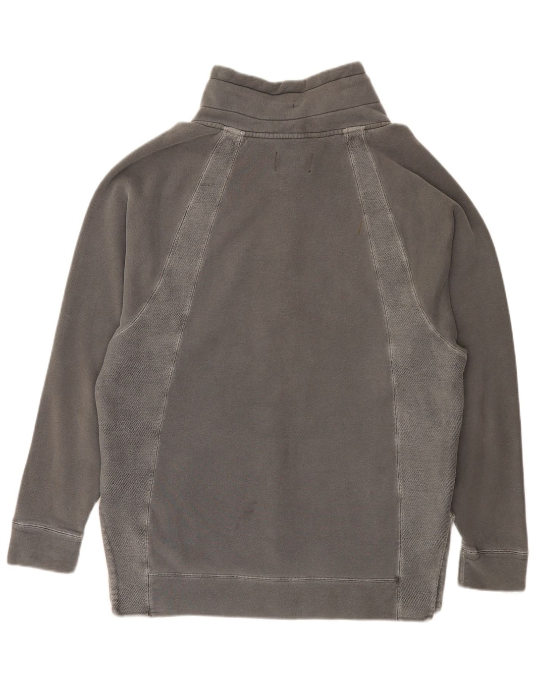 Jordan Herren-Sweatshirt mit Reißverschluss am Hals, mittelgraue Baumwolle