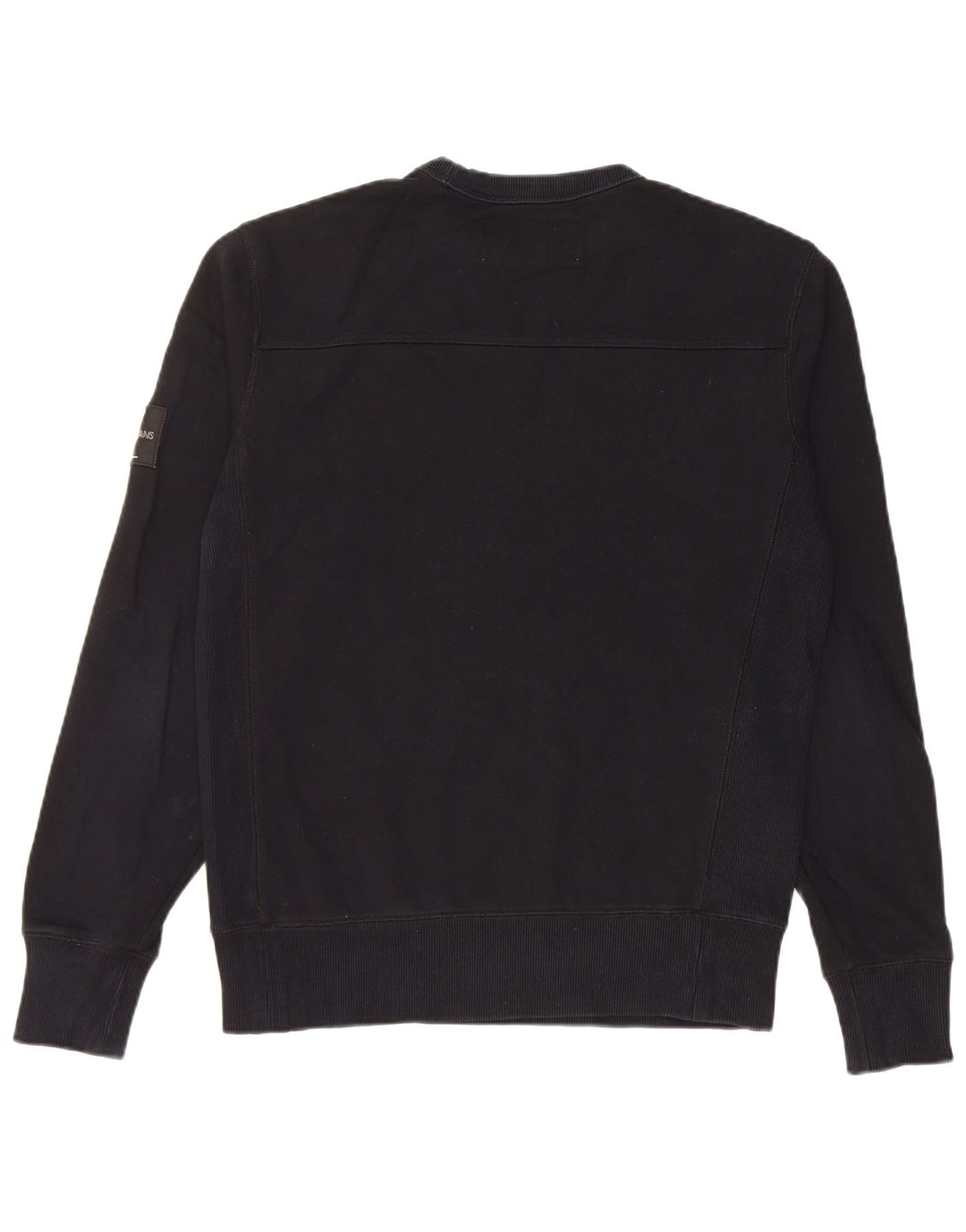 Calvin Klein Herren Graphic Regular Fit Sweatshirt Pullover Small Schwarz Baumwolle