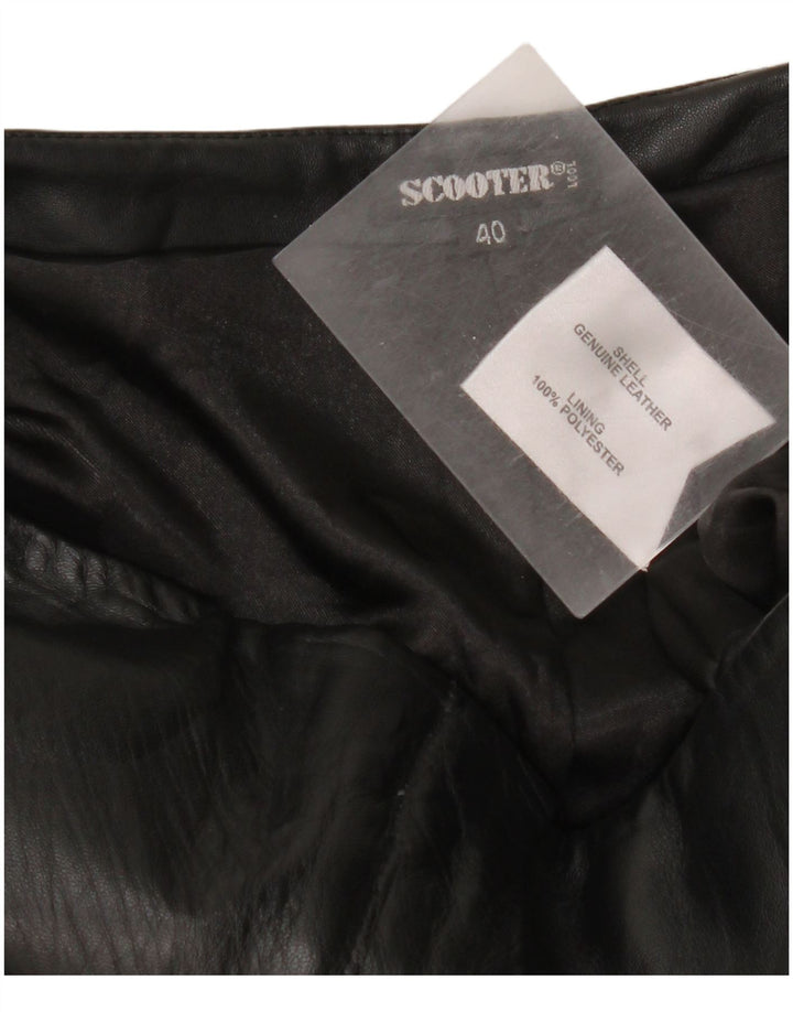 Scooter Damen-Hose mit hoher Taille, EU 40, M, W30, L32, Schwarz