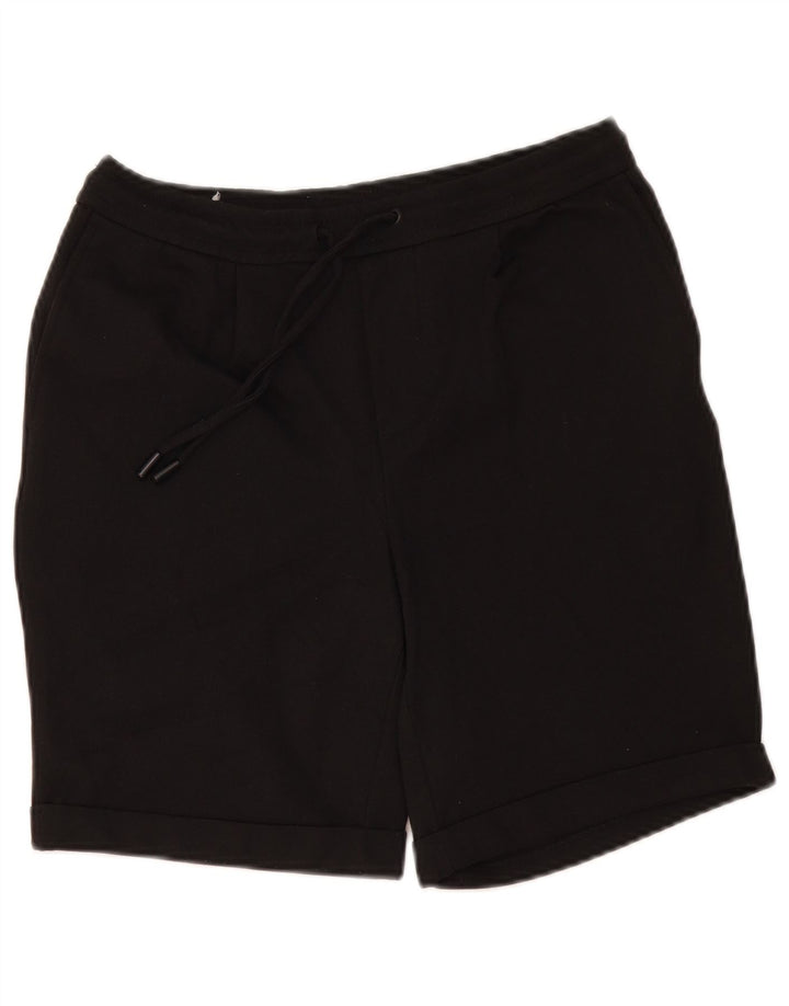 Zara Herren Sportshorts Medium Schwarz Polyester