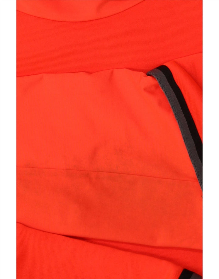 ADIDAS Herren FC Bayern München Top Langarm Mittelorange Polyester