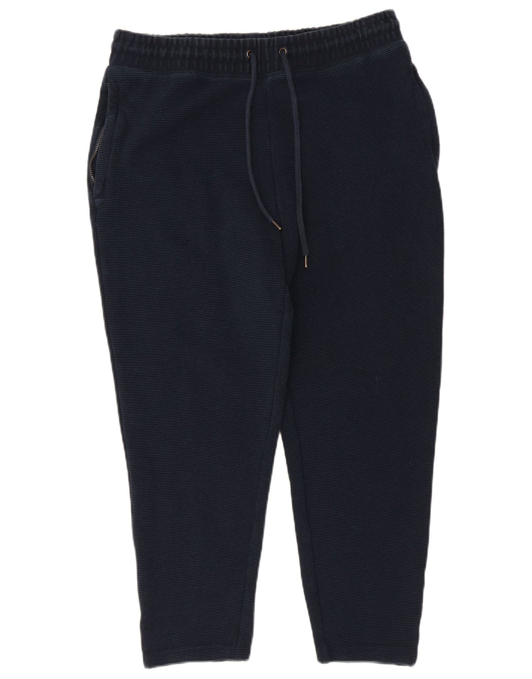 MARKS & SPENCER Herren-Trainingshose, Jogginghose, mittelmarineblaue Baumwolle
