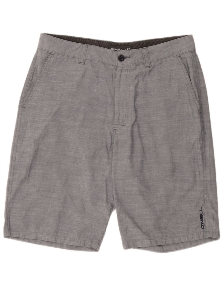 O'Neill Herren-Chinoshorts W33 Mittelgrau meliertes Polyester
