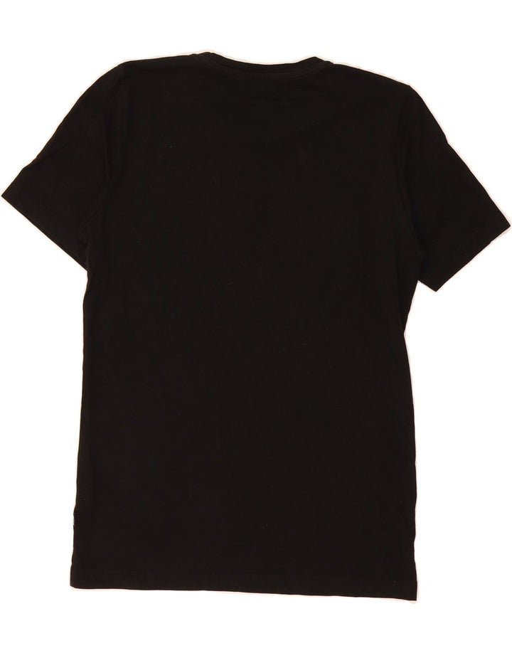 PUMA Mens Graphic T-Shirt Top Small Black Cotton Vintage Puma and Second-Hand Puma from Messina Hembry 
