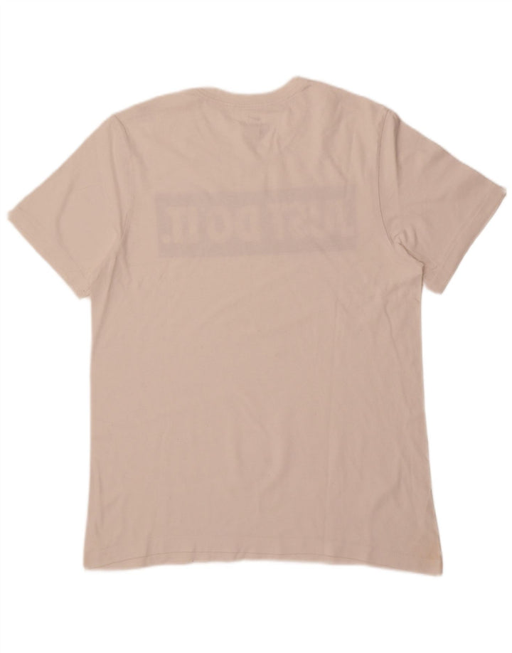 Nike Herren-T-Shirt mit Grafik, mittelgroß, Weiß