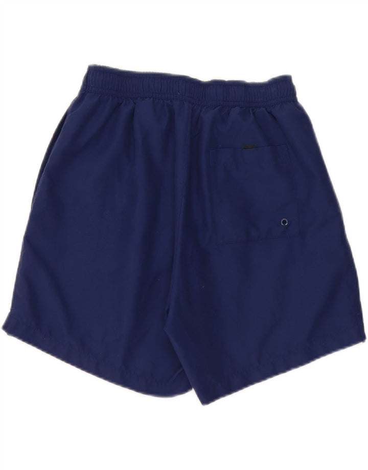 Calvin Klein Herren-Badeshorts mit Grafik, mittelgroß, Marineblau, Farbblock