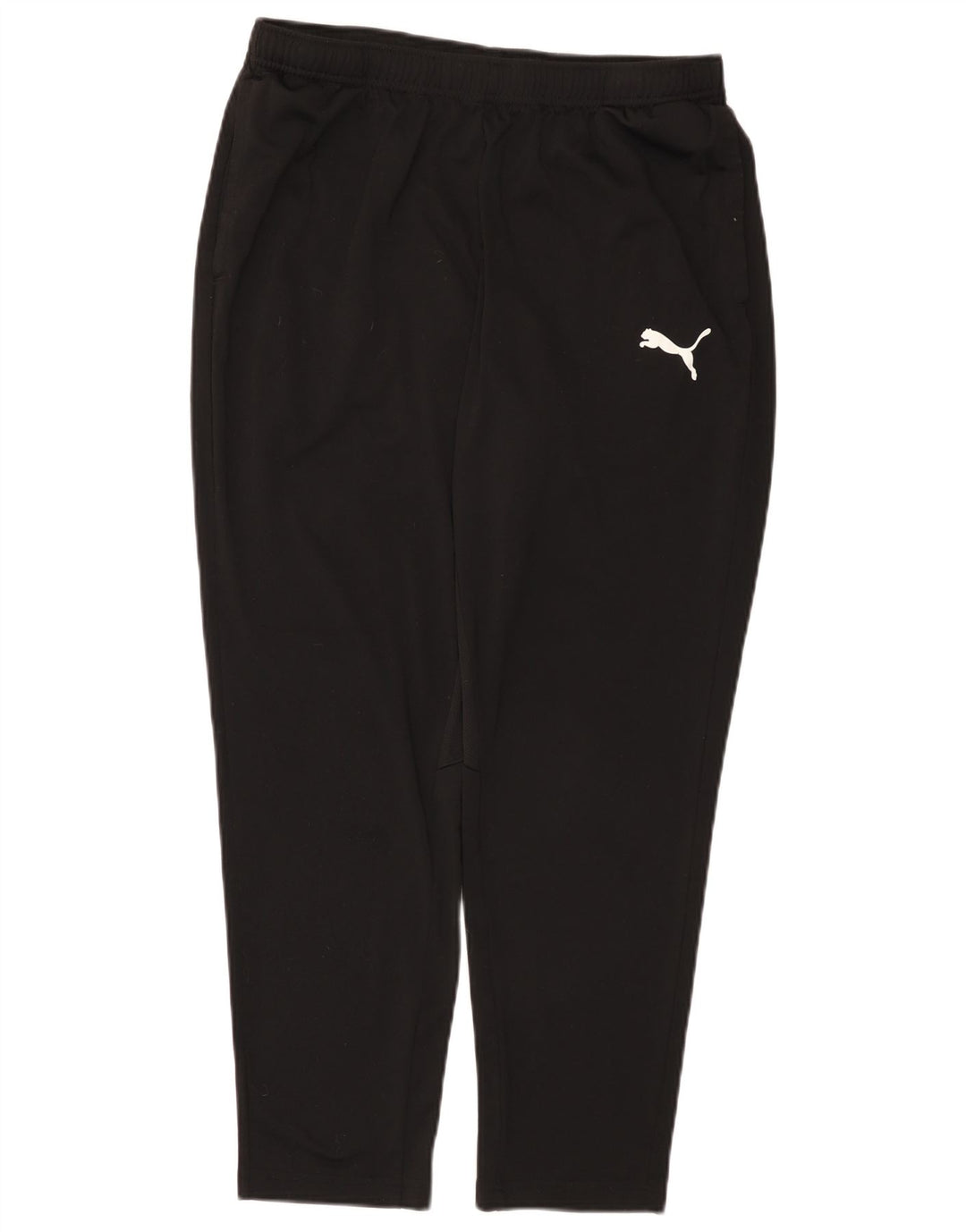 Puma Herren-Trainingshose, groß, aus schwarzem Polyester