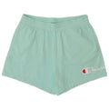 Champion Damen Graphic Sport Shorts UK 10 Small Türkis
