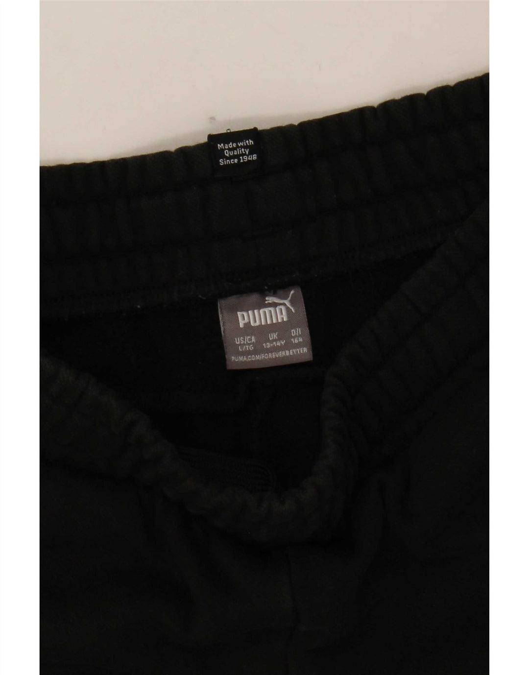 Puma Jungen Trainingshose Jogger 13-14 Jahre Schwarz