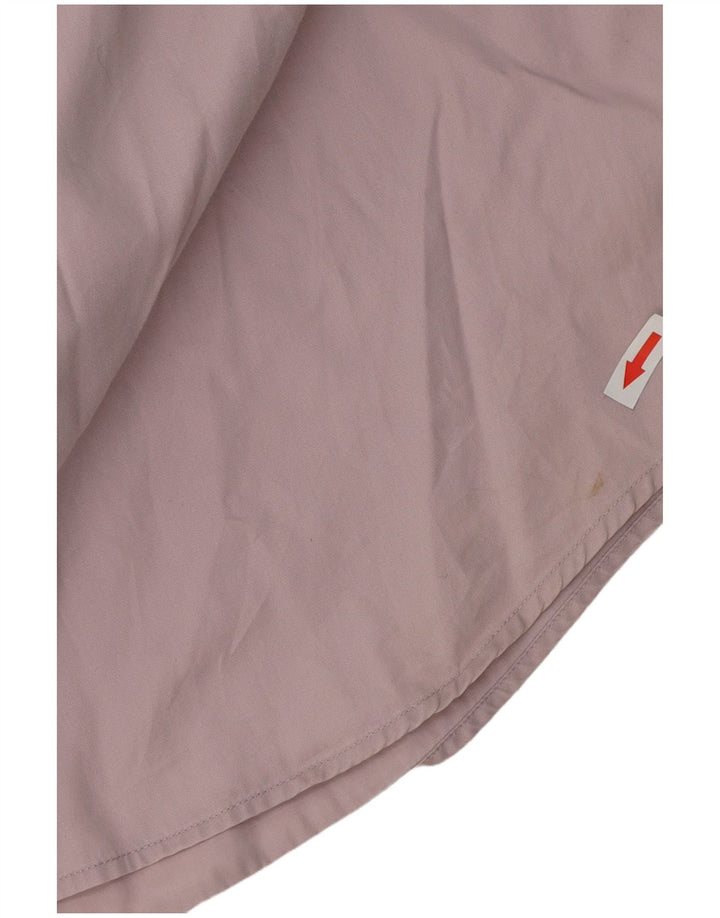 Missoni Herrenhemd Größe 42 Large Lila Baumwolle