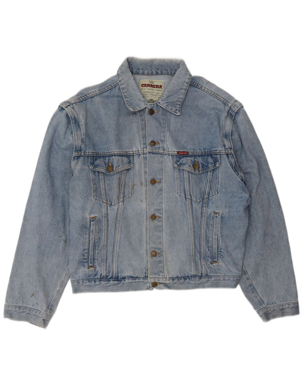 CARRERA Herren Jeansjacke UK 40 Large Blau