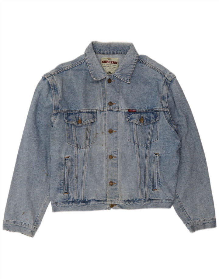 CARRERA Herren Jeansjacke UK 40 Large Blau