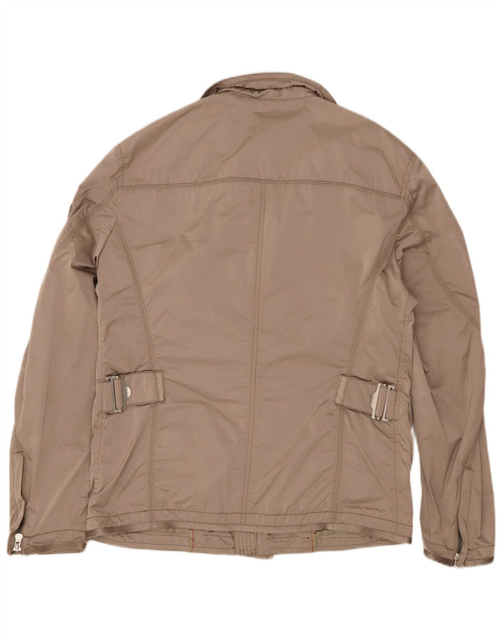 PEUTEREY Damen Utility-Jacke UK 14 Large Khaki Polyester