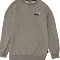 PUMA Womens Sweatshirt Jumper UK 6 XS Grey Cotton Vintage Puma and Second-Hand Puma from Messina Hembry 