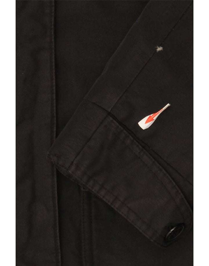 Woolrich Damen Wattierter Mantel UK 10 Small Schwarz