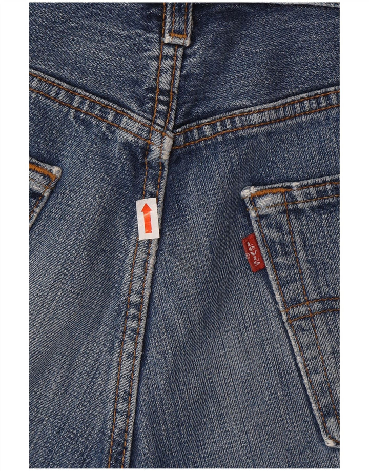 LEVI'S Herren 501 Denim Shorts W33 Mittelblaue Baumwolle