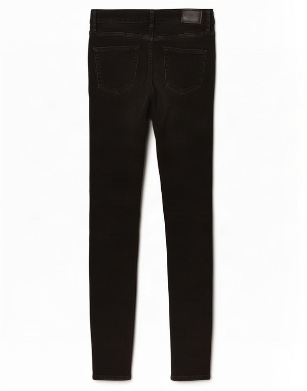 Superdry Damen Skinny Jeans W28 L32 Schwarz Baumwolle